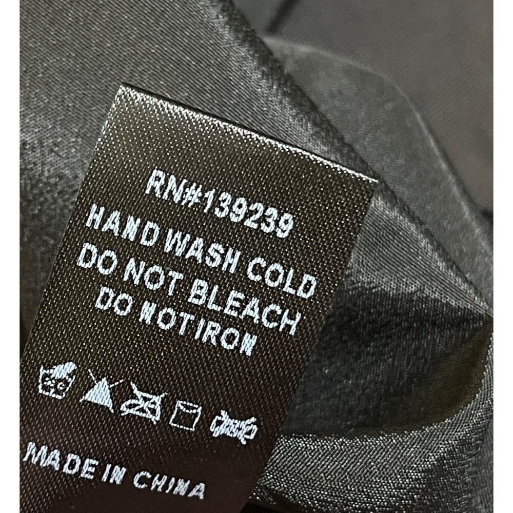 New D0+BE Halter Mini Dress Open Back Black M Medium Cocktail Party - Picture 8 of 9